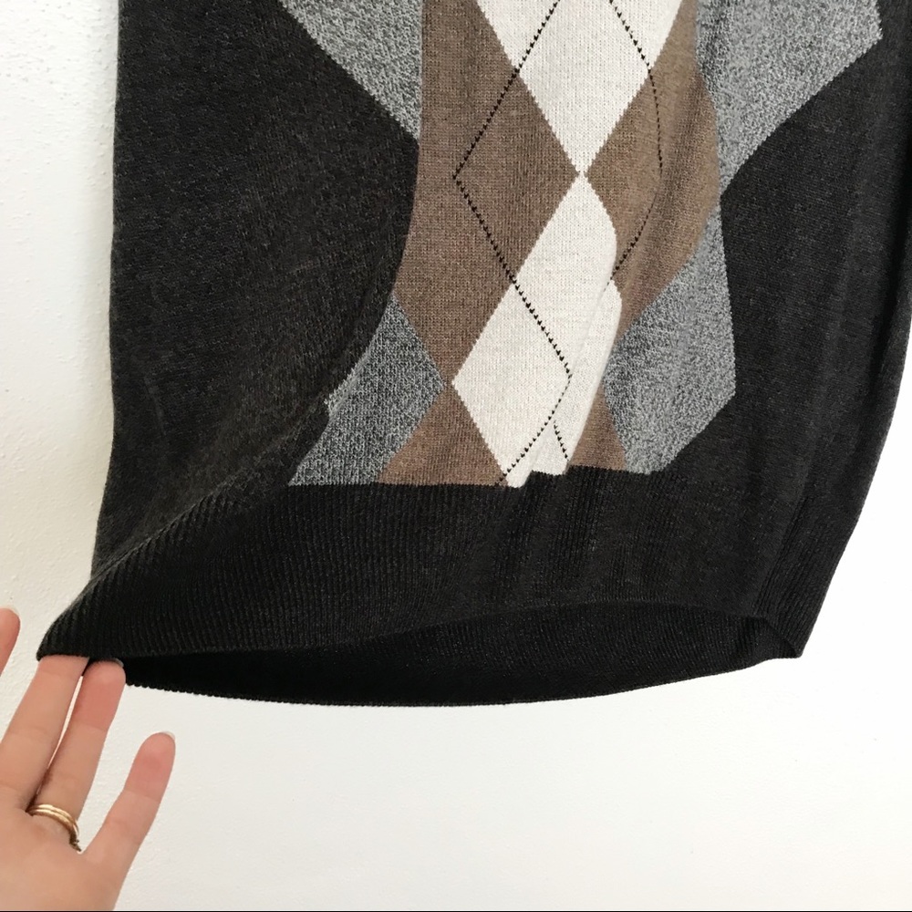 Dockers Argyle Sweater Vest Size XL - Picture 2 of 6
